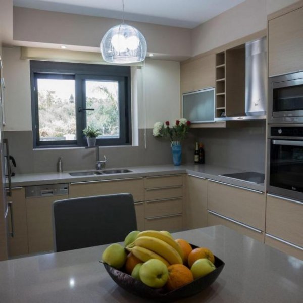 Almyrida Kreta, Almyrida: Stilvolle Villa mit Pool und weitem Ausblick zu verkaufen Haus kaufen